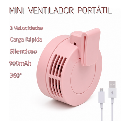 Mini Ventilador Portátil 360º