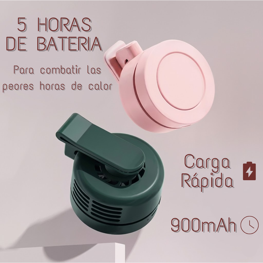Mini Ventilador Portátil 360º