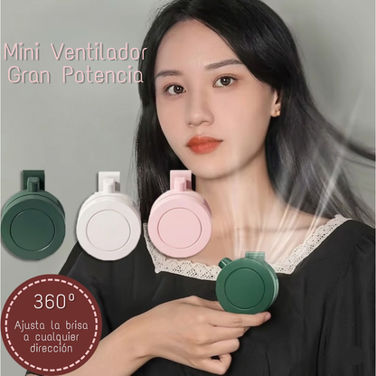 Mini Ventilador Portátil 360º